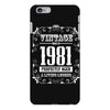 vintage made in 1981 perfectly aged a living legend iPhone 6 Plus/6s Plus Case