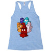 pac man ghost monsters Racerback Tank