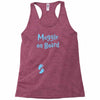 Muggle On Board Blue Racerback Tank
