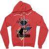 who loves doberman Zipper Hoodie