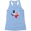 texan boxer lover Racerback Tank