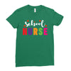 School Nurse Ladies Fitted T-Shirt