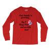 Our Family is Growing Long Sleeve Shirts