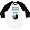 Grandpa And Grandson Fishing Partners For Life 3/4 Sleeve Shirt