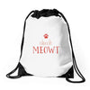 CHECK MEOWT CAT Drawstring Bags