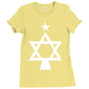 chrismukkah tree christmas Ladies Fitted T-Shirt