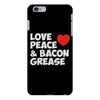 love peace and bacon grease iPhone 6/6s Plus Case