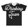 bride's drinking team diamond ring bachelorette All Over Men's T-shirt