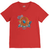 turn the time twist the space V-Neck Tee