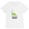 Sister Saurus V-Neck Tee