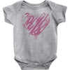 valentines day hearts Baby Onesie