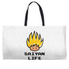saiyan life Weekender Totes
