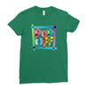 pop off brush Ladies Fitted T-Shirt
