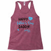Happy First Father's Day Daddy Racerback Tank