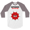 Superhero On The Way 3/4 Sleeve Shirt