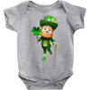 DABBİNG LEPRECHAUN Baby Onesie