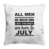 all men are created equal july Throw Pillow