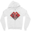 black lodge dance hall Zipper Hoodie