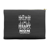 There's This Boy Who Stole My Heart He Calls Me Mom Accessory Pouches