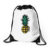 Pineapple Bomb Pocket Drawstring Bags