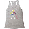 off with her hea Racerback Tank