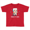puncha yo buns Toddler T-shirt