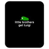 little brothers get luigi Mousepad