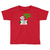 heapy new year funny santa claus christmas Toddler T-shirt