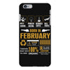 Born February Multitasking Problem Solving Tees iPhone 6 Plus/6S Plus Case