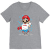 respect line V-Neck Tee
