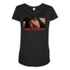 Life Is Boring Maternity Scoop Neck T-shirt