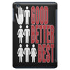 rude good better best, ideal birthday gift or present iPad Mini Case
