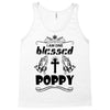 I Am One Blessed Poppy Tank Top