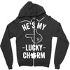 he's my lucky charm Zipper Hoodie