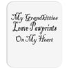 grandkitties pawprints Mousepad
