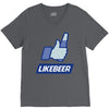 likebeer V-Neck Tee