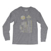 seattle skyline Long Sleeve Shirts