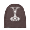 thorshammer mj&ouml;lnir odin wikinger germanen Baby Beanies