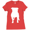 staffordshire bull Ladies Fitted T-Shirt