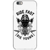 ride fast die young iPhone 6/6s Case