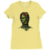 zombie brain out Ladies Fitted T-Shirt