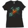 higgs event oil paint Ladies Fitted T-Shirt