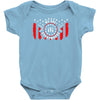 we are everywhere rifles flag Baby Bodysuit