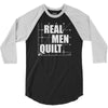 real men quilt 3/4 Sleeve Shirt