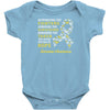 Sarcoma Awareness Baby Onesie