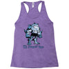 muscle shark its summer time Racerback Tank