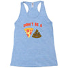 don't be a pizza of shit poop Racerback Tank