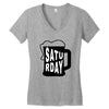Saturday Beer Women's V-Neck T-Shirt