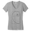 Spiral Women's V-Neck T-Shirt