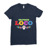 loco coco skul Ladies Fitted T-Shirt